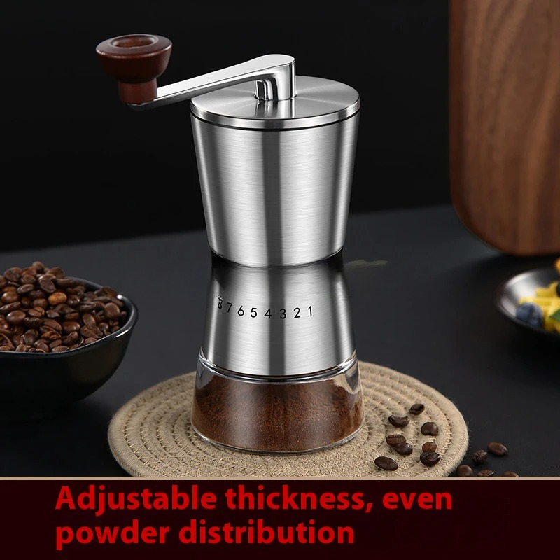 Adjustable Home Portable Coffe - Burr Hand Grinder 评论和价格