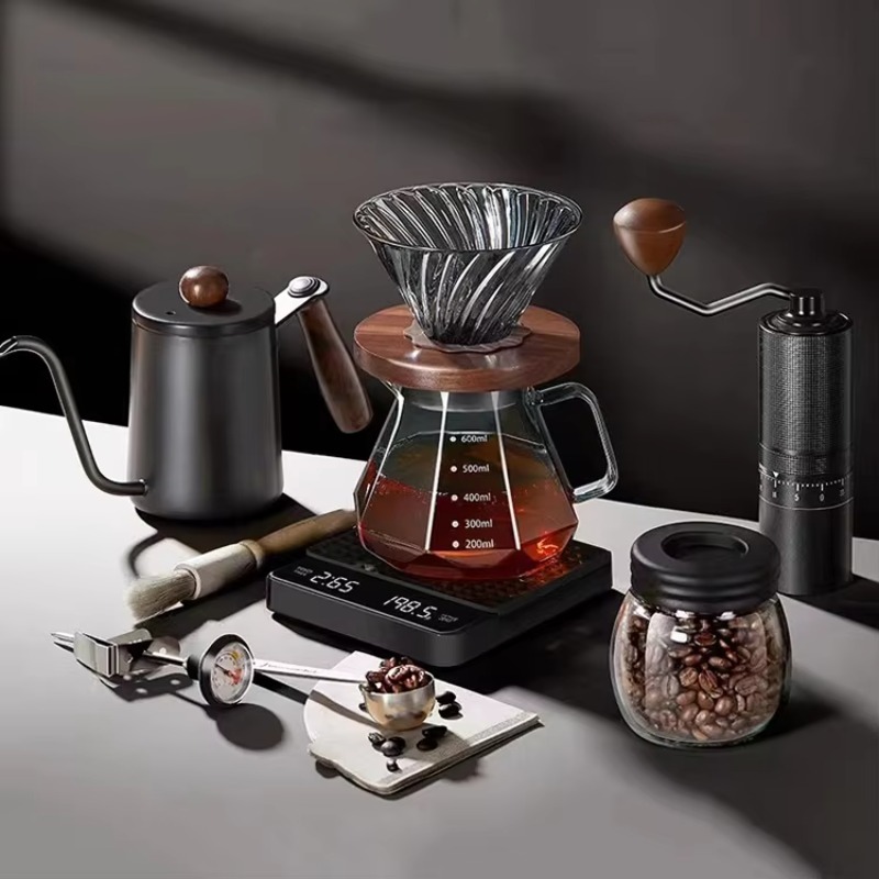 10pcs Travel Coffee Set Manual - Coffee Tea And Sugar Set 评论和价格