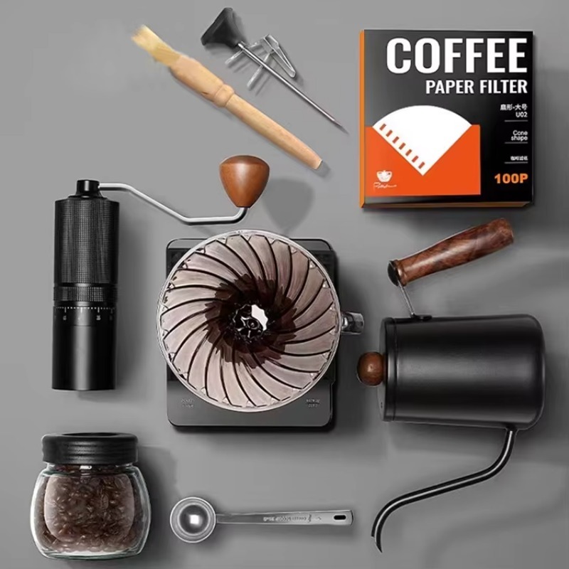 10pcs Travel Coffee Set Manual - Coffee Tea And Sugar Set 评论和价格