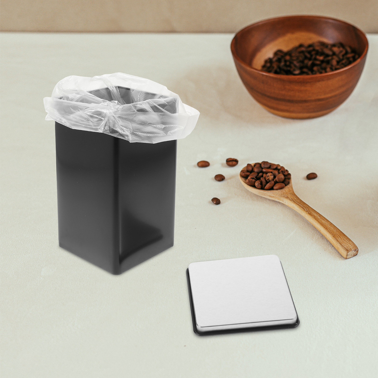 4Pcs Storage Jars Large Mouth  - Coffee Tea Sugar 评论和价格